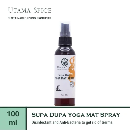 Utama Spice Supa Dupa Yoga Mat Spray, 100 mL – Aromatic Cleanser for Mindful Practice