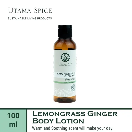 Utama Spice Lemongrass Ginger Body Lotion, 100 mL