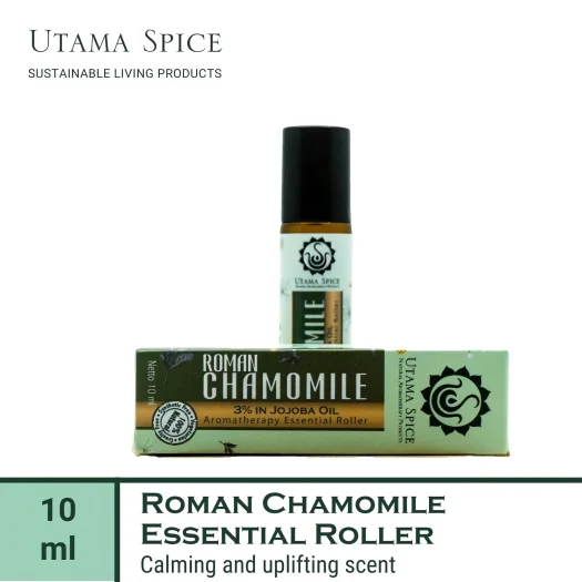 Utama Spice Roman Chamomile Essential Oil Roller, 10 mL
