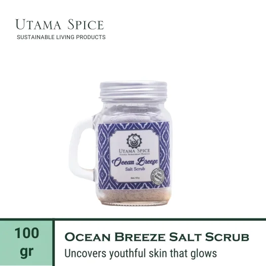 Utama Spice Ocean Breeze Rejuvenating Salt Scrub, 100 g