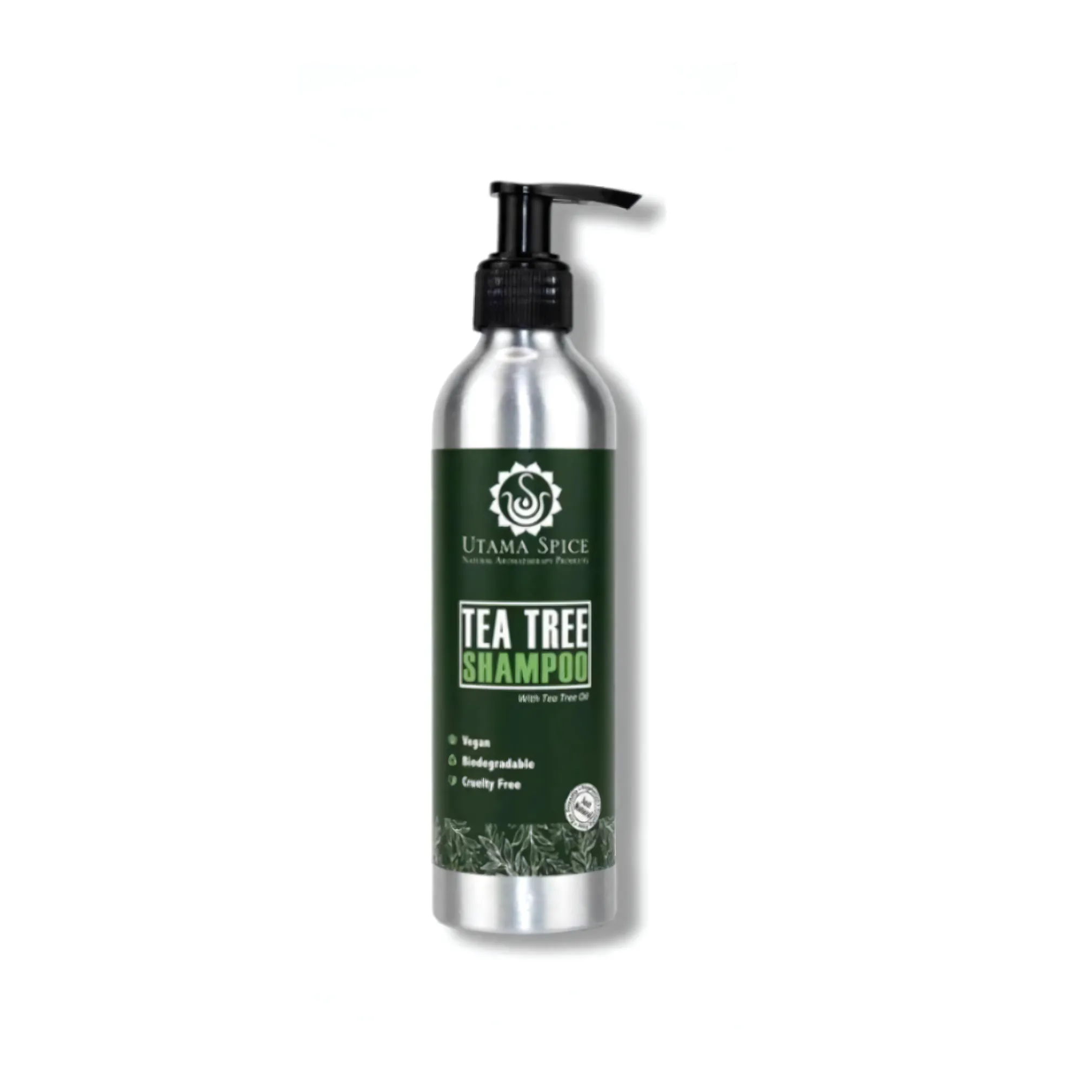 Ultimate Hair Strengthening Trio by Utama Spice – Tea Tree Shampoo, Herbal Silk Hair Oil, and Hydrating Conditioner Package