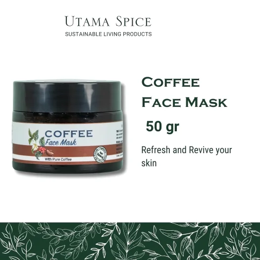 Utama Spice Radiant Glow Coffee Face Mask, 50 g