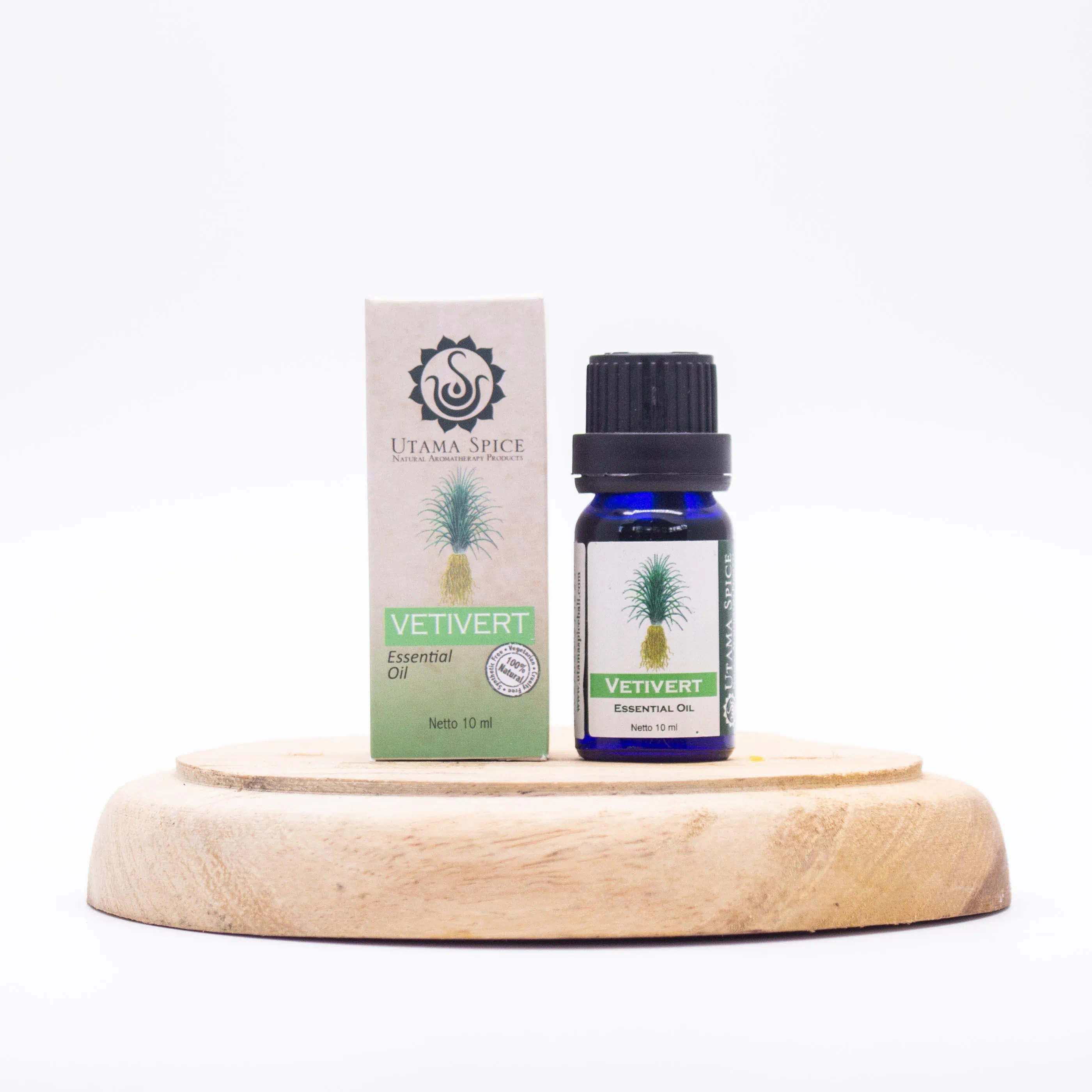 Utama Spice Vetivert Essential Oil, 10 mL – Aromatherapy Magic