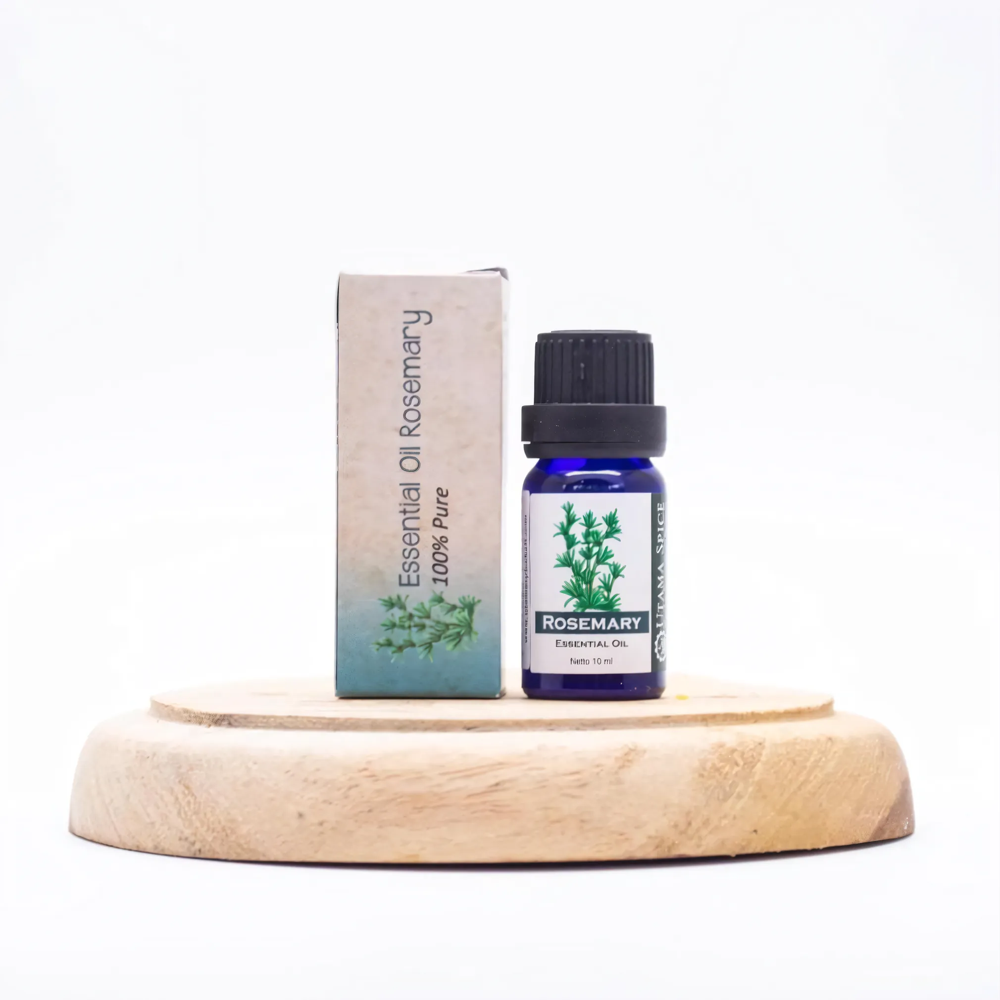 Utama Spice Rosemary Essential Oil, 10 mL – Pure Aromatherapy Essence