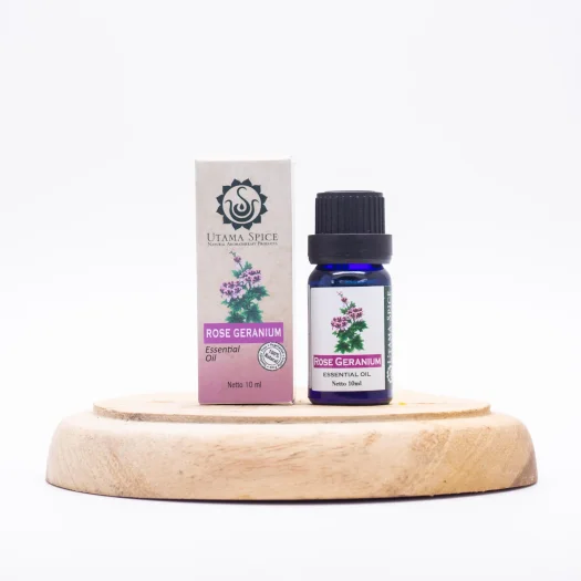 Utama Spice Rose Geranium Essential Oil, 10 mL