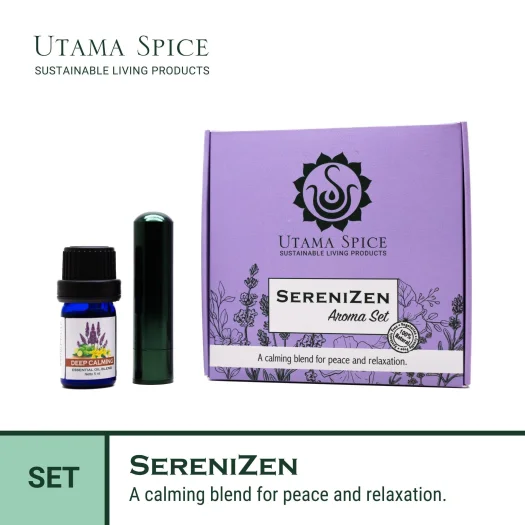 Utama Spice SereniZen Aromatherapy Gift Set – Tranquil Scents for Everyday Bliss
