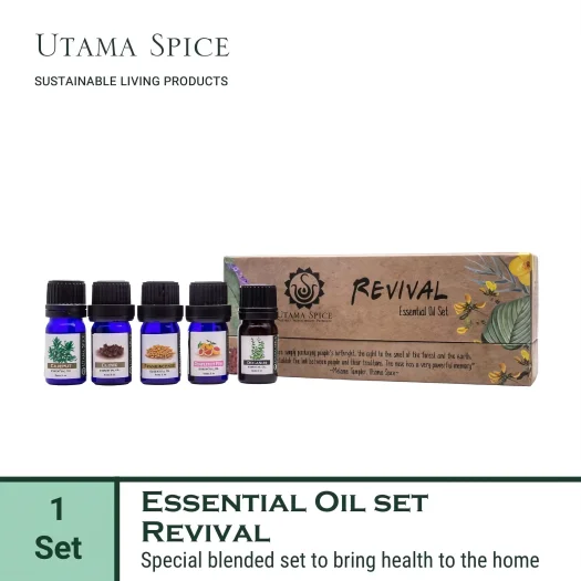 Utama Spice Revival Essential Oil Set (5 x 5 mL)