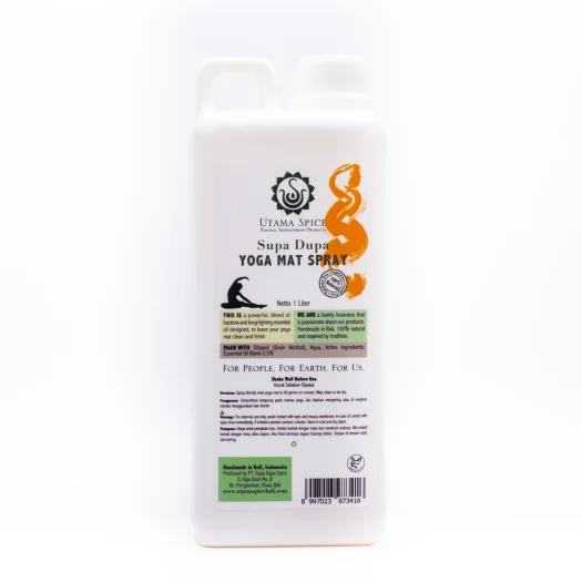 Utama Spice Supa Dupa Yoga Mat Spray, 1 L