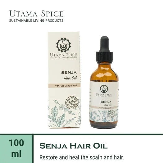 Utama Spice Nourishing Senja Hair Oil, 60 mL