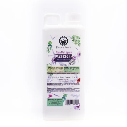 Utama Spice Lavender Yoga Mat Spray, 1 L