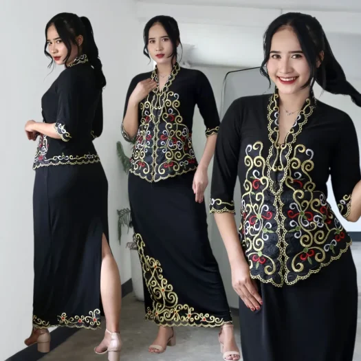Borneo Motif Kebaya Set – Viral Kebaya for Graduation & Events by KebayaKNF