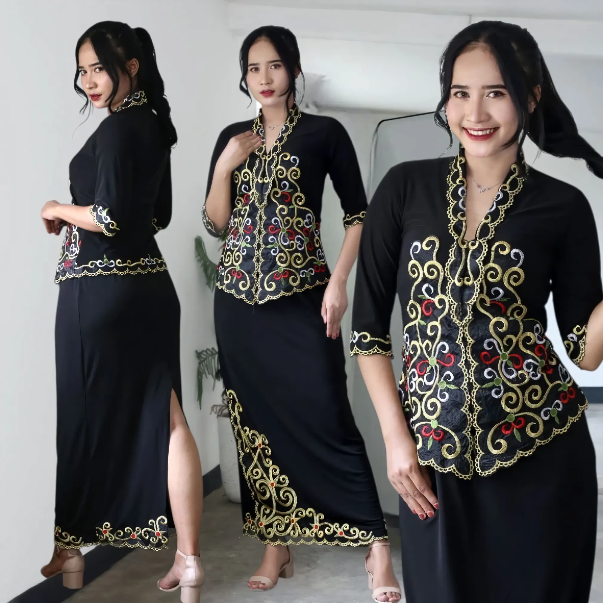 Borneo Motif Kebaya Set – Viral Kebaya for Graduation & Events by KebayaKNF