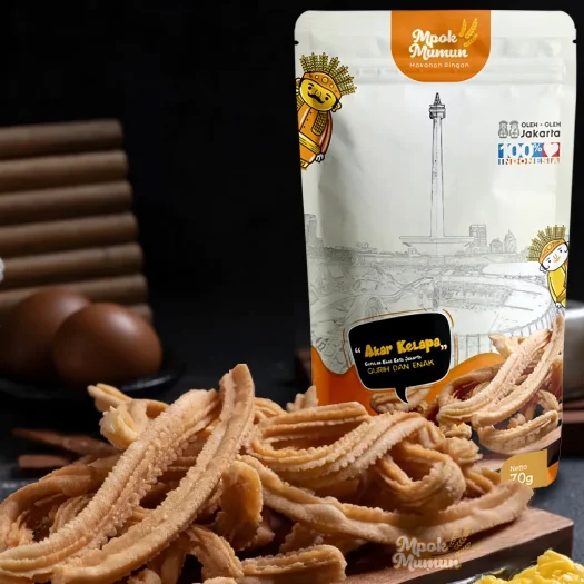 Betawi Sweet Coconut Crunch With Sesame by Mpok Mumun