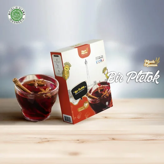 Authentic Betawi Bir Pletok – Traditional Herbal Drink in Powder Sachet By Mpok Mumun