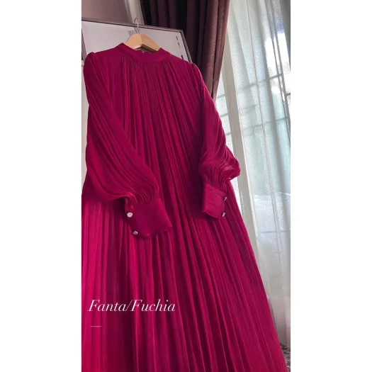 Shimmer Shine Jasmine Dress – Elegant Modern Gamis for Women