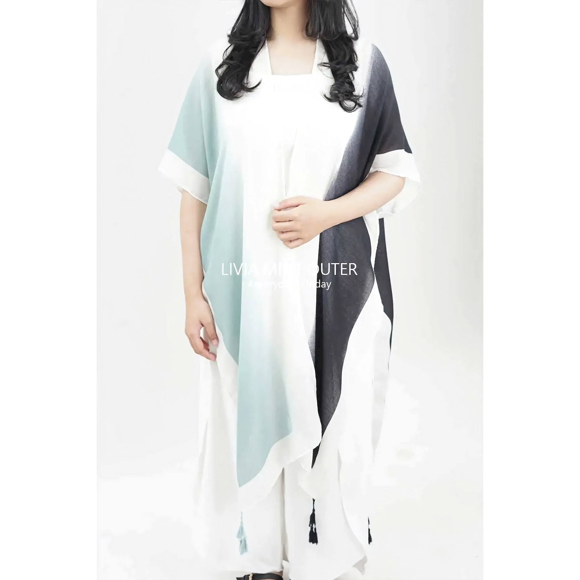 ITSFRIDAY Livia Mint Outerwear for Women | Nusamade ITSFRIDAY Livia Mint Outerwear for Women - Image 6