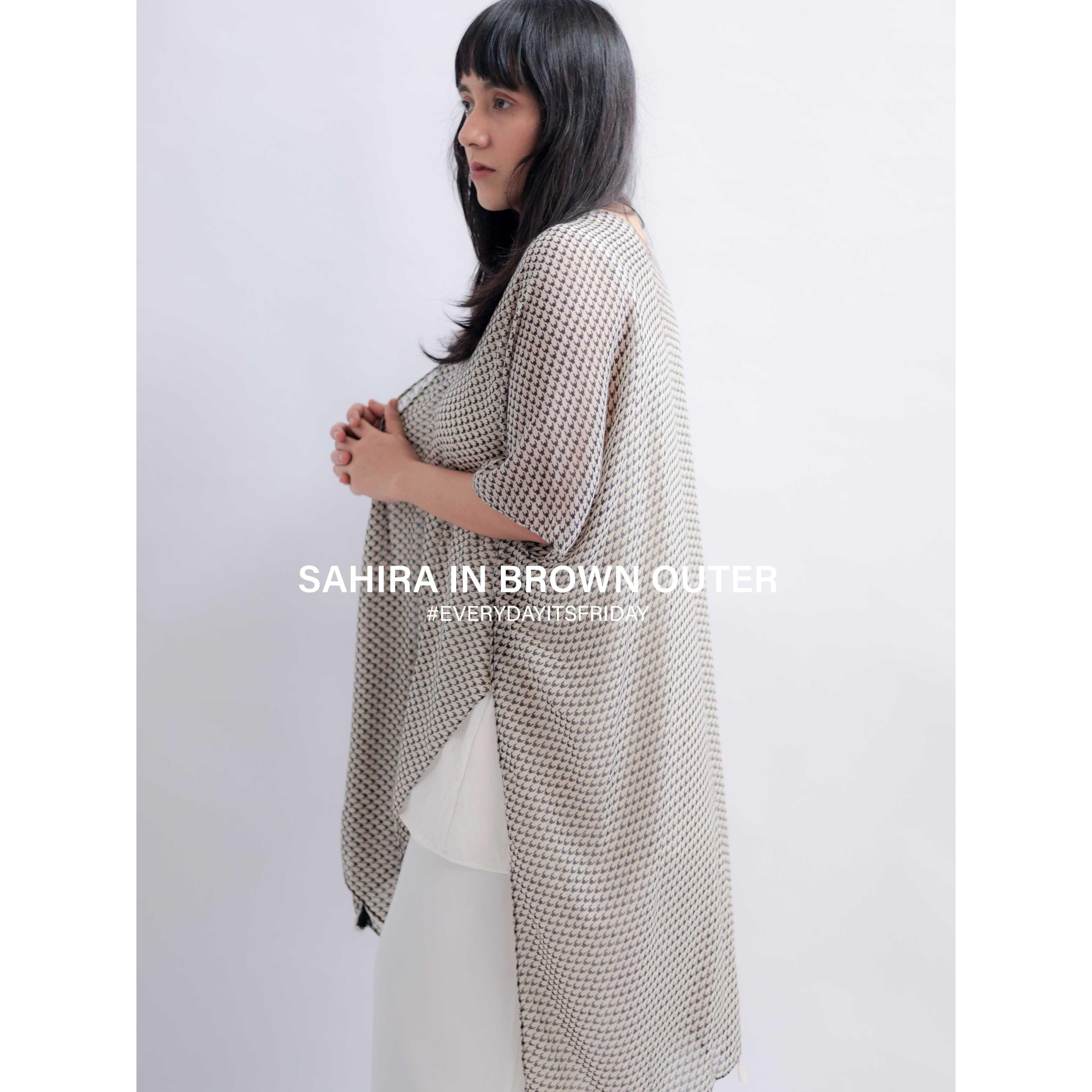 ITSFRIDAY Sahira in Brown Women's Outerwear | Nusamade ITSFRIDAY Sahira in Brown Women's Outerwear - Image 2