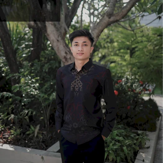 Batik Baron Men’s Long Sleeve Slimfit Premium Batik Shirt with Full Lining – Wisnu