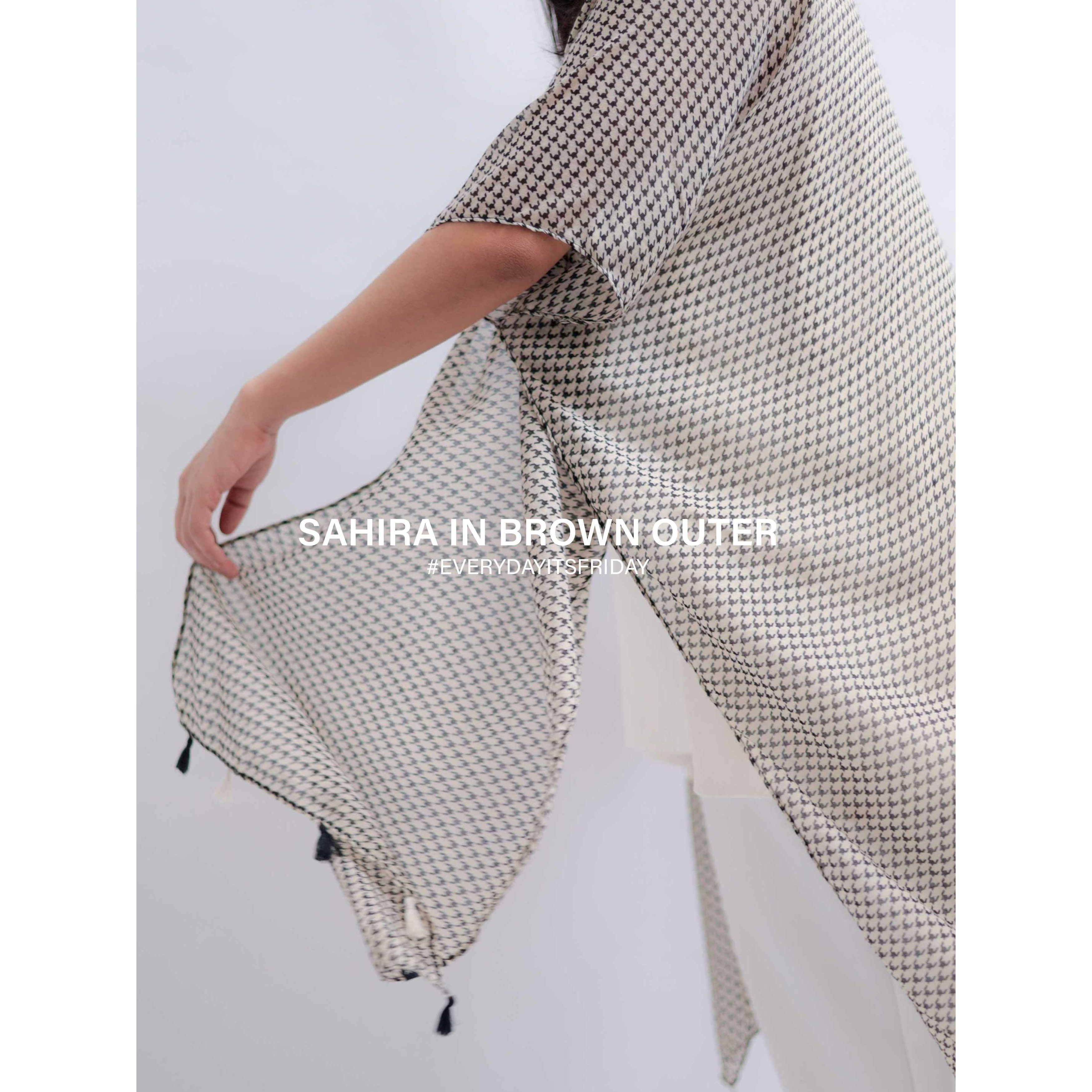 ITSFRIDAY Sahira in Brown Women's Outerwear | Nusamade ITSFRIDAY Sahira in Brown Women's Outerwear - Image 5
