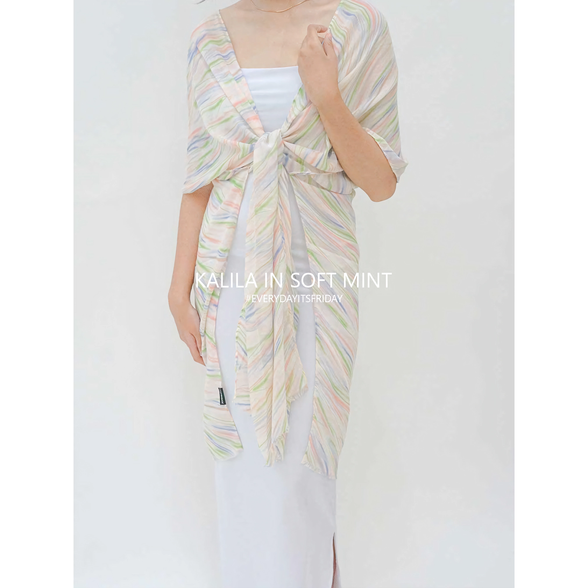 ITSFRIDAY Kalila Soft Mint Women's Outerwear | Nusamade ITSFRIDAY Kalila Soft Mint Women's Outerwear
