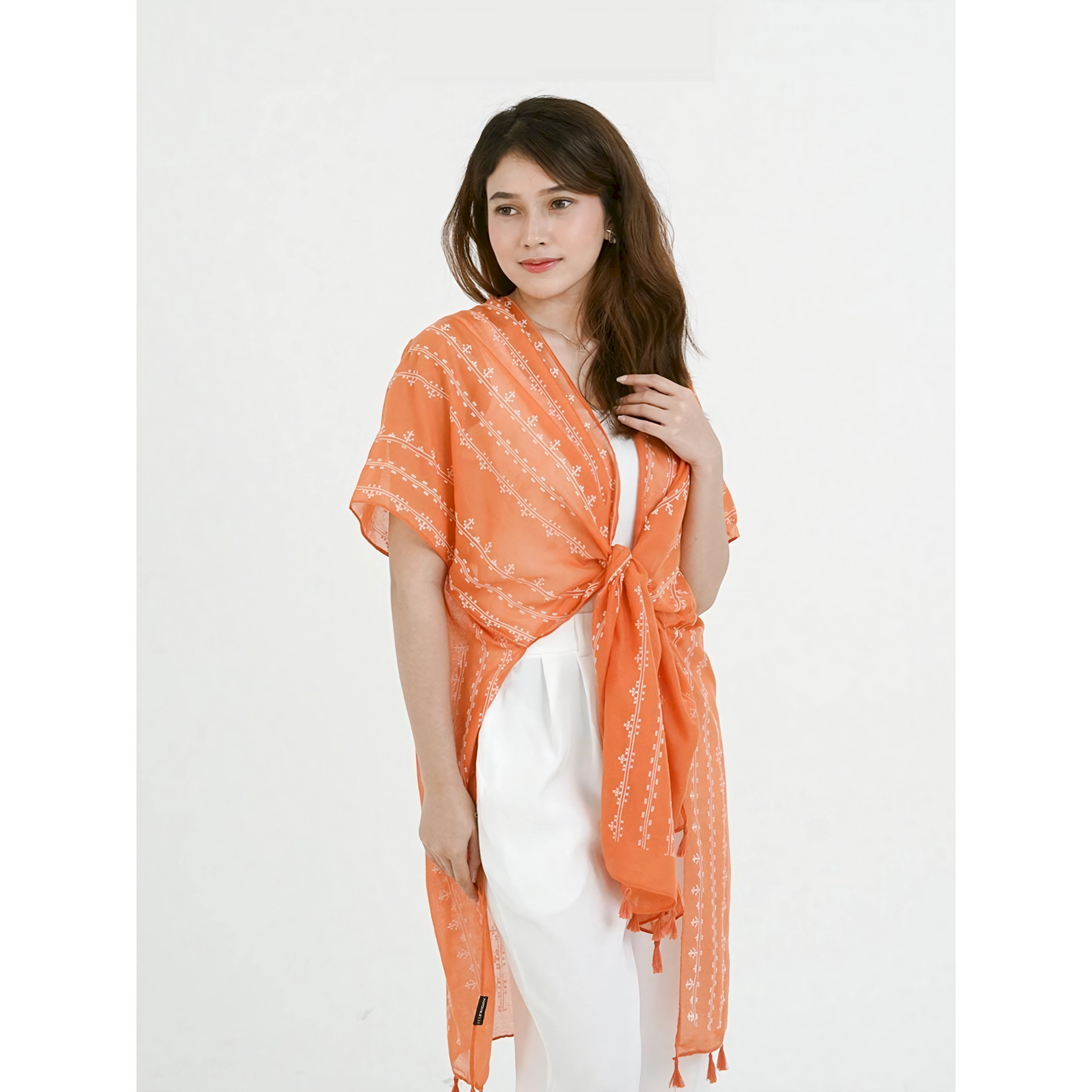 ITSFRIDAY Dahayu in Terracotta Women's Outerwear | Nusamade ITSFRIDAY Dahayu in Terracotta Women's Outerwear
