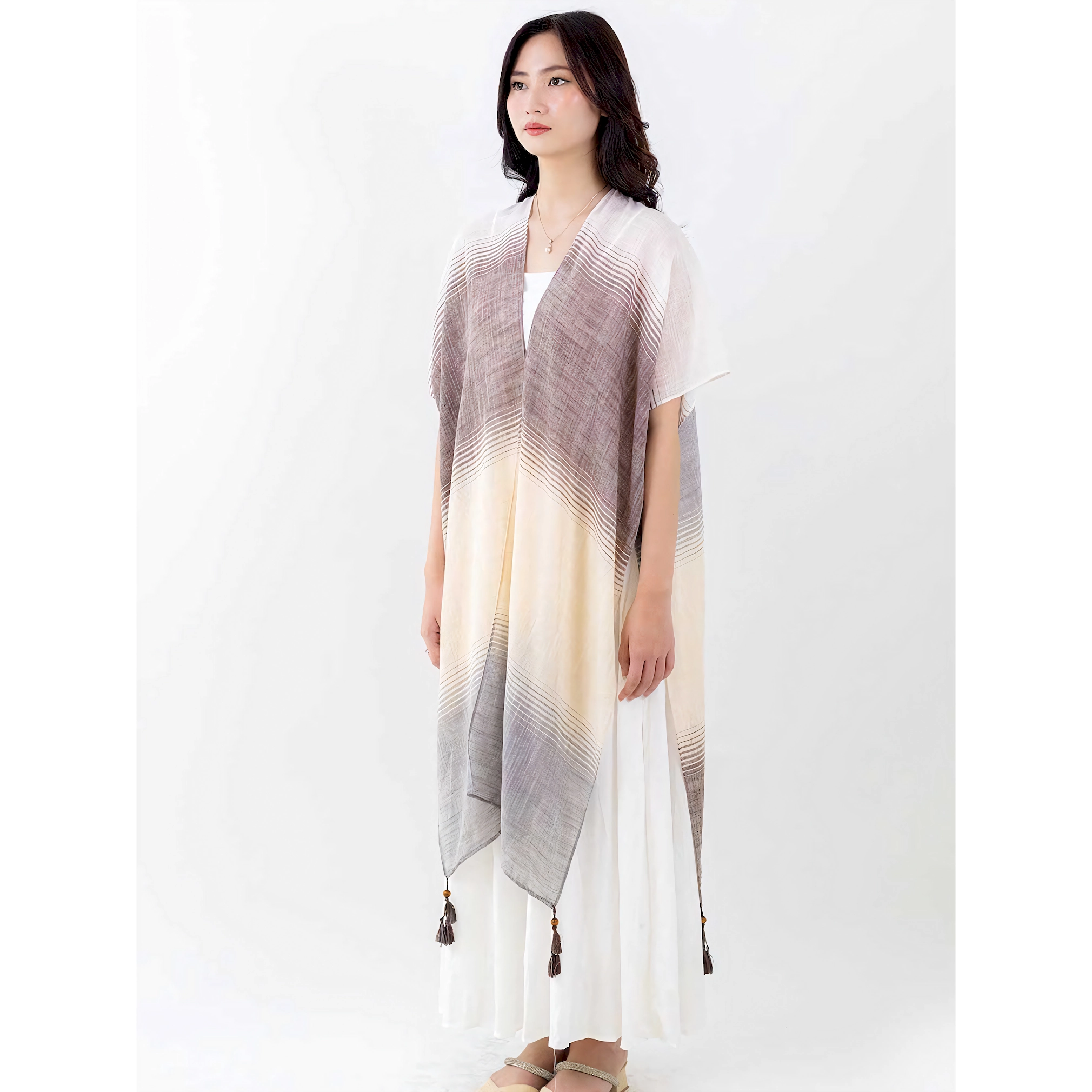 ITSFRIDAY Ozora Coffee Outerwear for Women | Nusamade ITSFRIDAY Ozora Coffee Outerwear for Women - Image 2