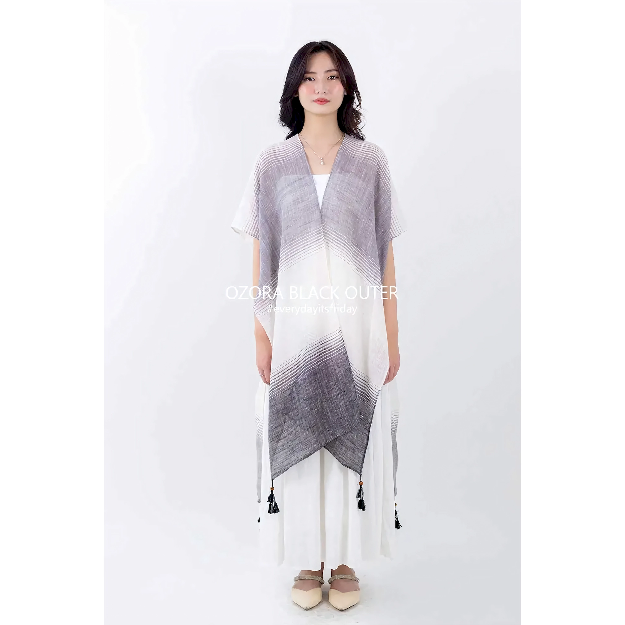 ITSFRIDAY Ozora Black Outerwear for Women | Nusamade ITSFRIDAY Ozora Black Outerwear for Women - Image 7