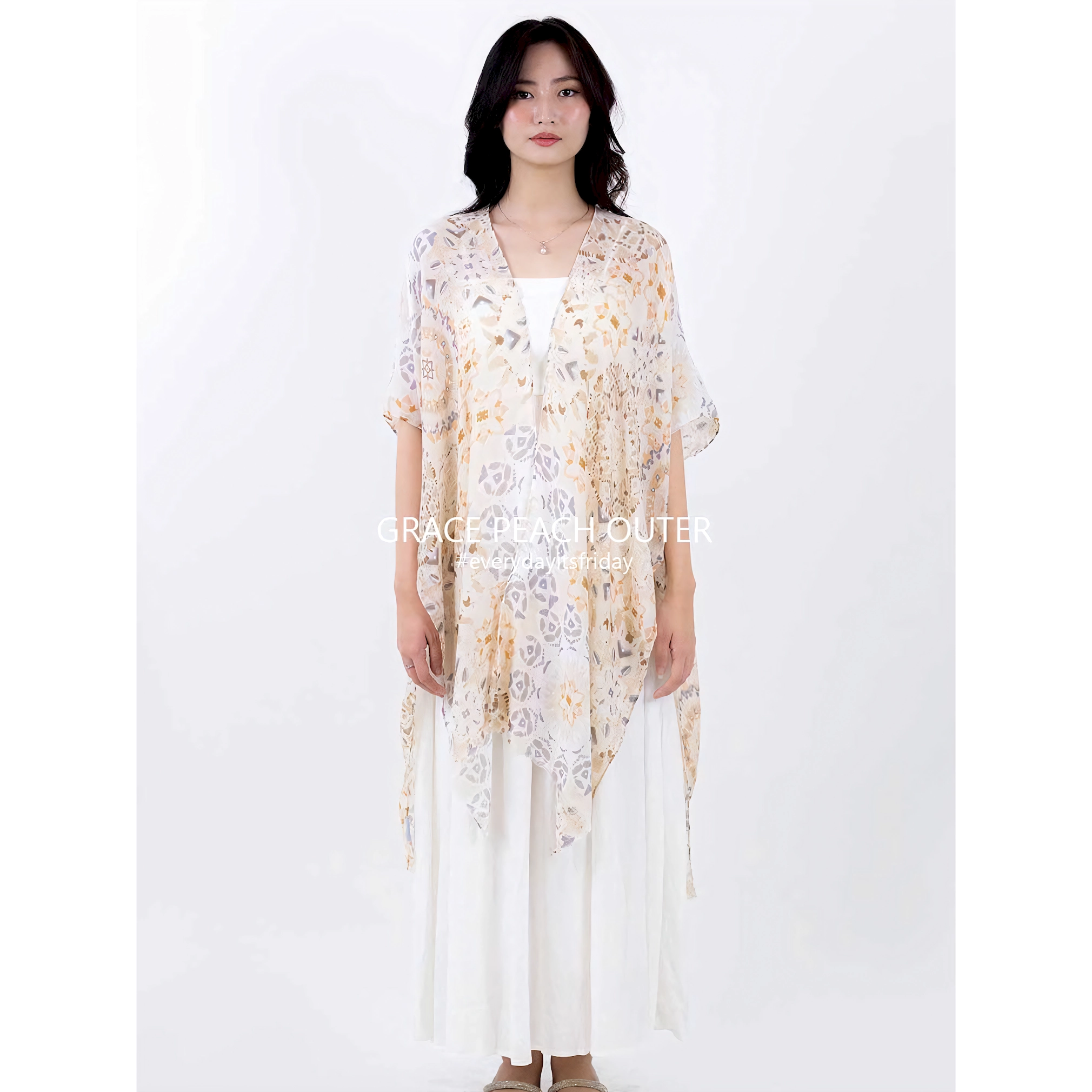 ITSFRIDAY Grace Peach Premium Women's Outerwear | Nusamade ITSFRIDAY Grace Peach Premium Women's Outerwear