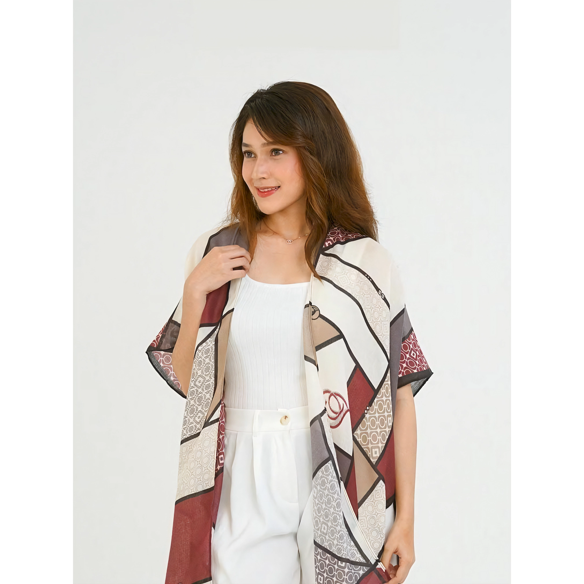ITSFRIDAY Miranda in Maroon Women's Outerwear | Nusamade ITSFRIDAY Miranda in Maroon Women's Outerwear
