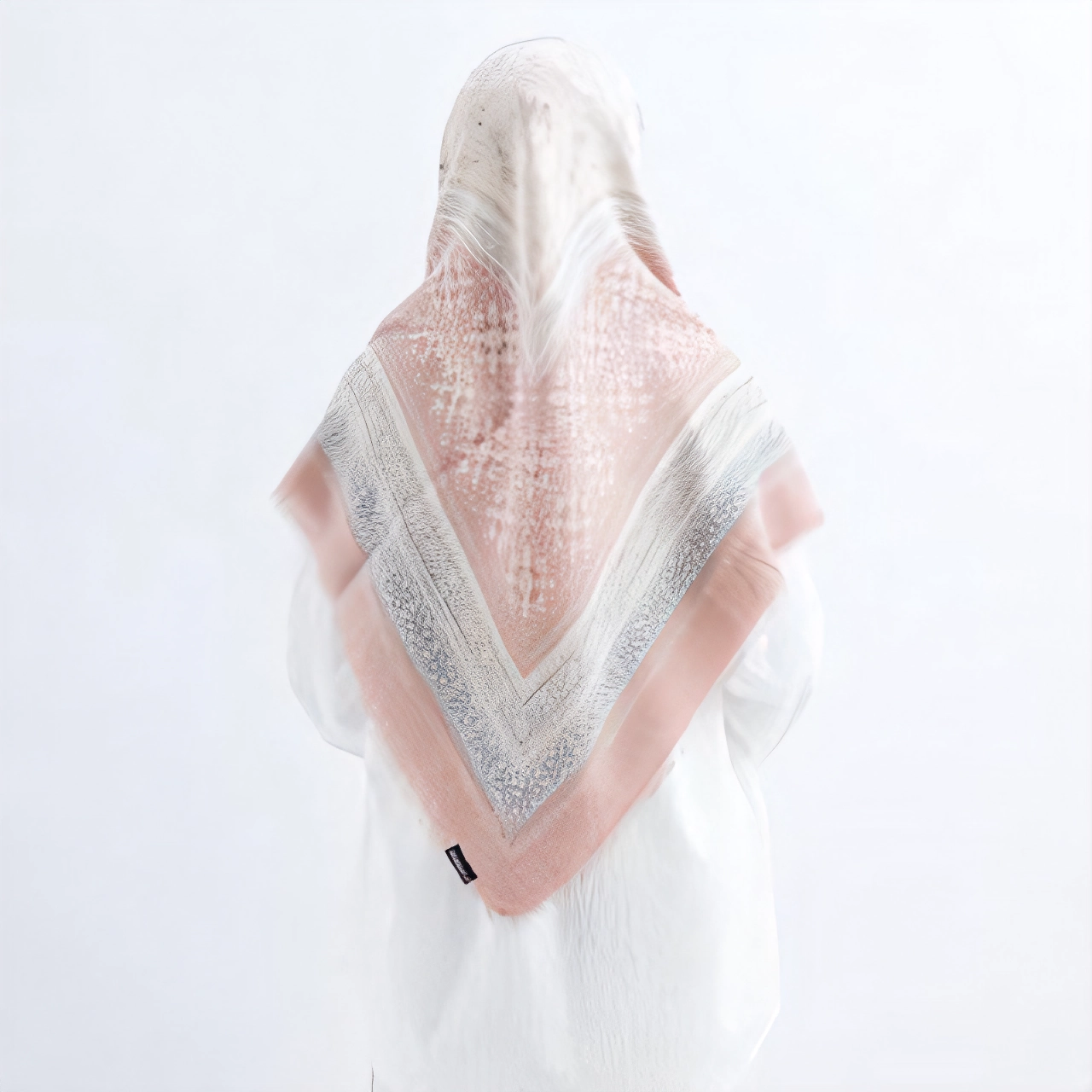 ITSFRIDAY Ornella Red Square Scarf for Women | Nusamade ITSFRIDAY Ornella Red Square Scarf for Women - Image 4