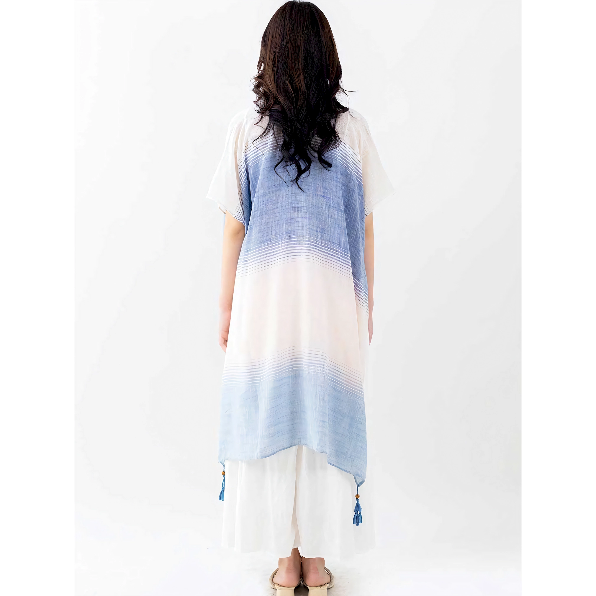 ITSFRIDAY Ozora Blue Outerwear for Women | Nusamade ITSFRIDAY Ozora Blue Outerwear for Women - Image 6